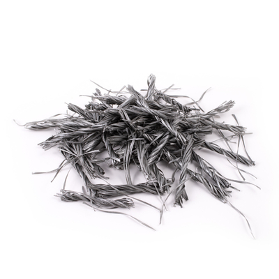 مادة البوليمر PP الألياف الملتوية Bunchy Form 500T لمقاومة الكراك