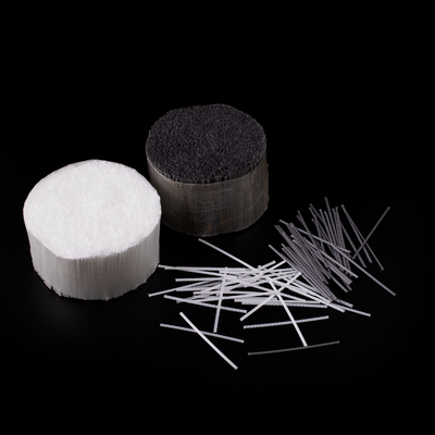 48mm 54mm PP Macrofiber للخرسانة مسبقة الصنع ، الخرسانة المرشوشة