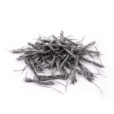 PP Macro Synthetic Fiber Twist 51mm اللون الأبيض لأرضية بيسوس الصناعية