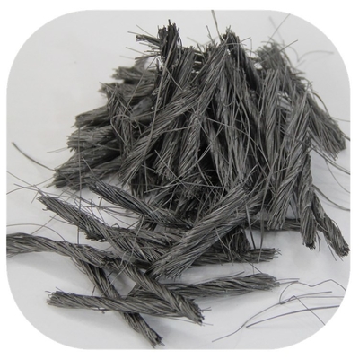 الألياف البيضاء 51/54mm PP Macro Fiber Twist الألياف الكبيرة للتعزيز الخرساني