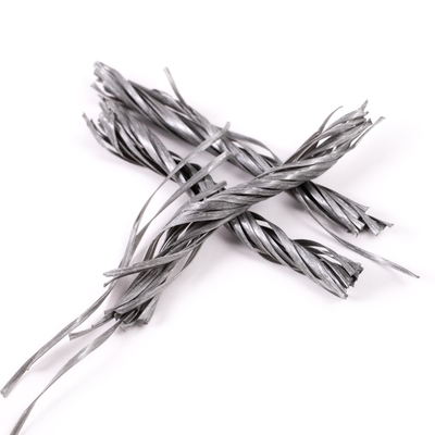 مادة البوليمر PP الألياف الملتوية Bunchy Form 500T لمقاومة الكراك