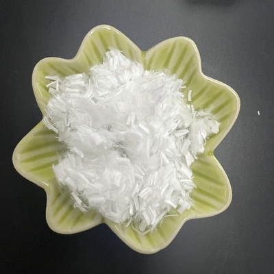 الألياف القصيرة الجافة من حمض البوليمكتيك ألياف PLA 1.5D * 6mm لصنع الورق