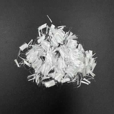 PP Monofilament 110F الألياف ذات القوة العالية إضافة أسمنت الخرسانة للبناء