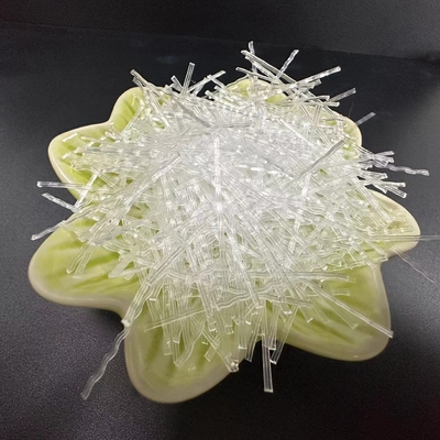 شكل موجة شفافة PP Macrofiber لمواد تعزيز الأساس لحماية استقرار الأساس
