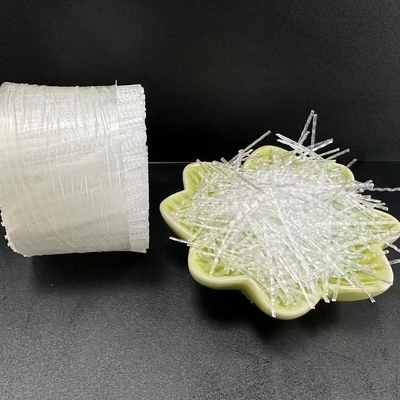 شكل موجة شفافة PP Macrofiber لمواد تعزيز الأساس لحماية استقرار الأساس