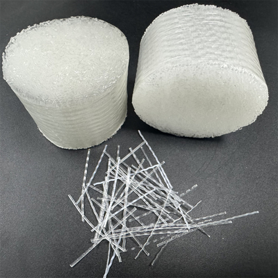 شكل موجة شفافة PP Macrofiber لمواد تعزيز الأساس لحماية استقرار الأساس