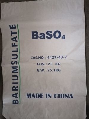 مواد الطلاء الاصطناعية BaSO4 معجون كبريتات الباريوم الكيميائية الخام