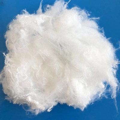 الألياف البيضاء المضادة للبكتيريا PLA Polylactic Acid Fiber Polypropylene Staple Fiber للمنسوجات