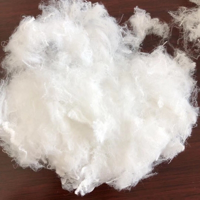 الألياف البيضاء المضادة للبكتيريا PLA Polylactic Acid Fiber Polypropylene Staple Fiber للمنسوجات