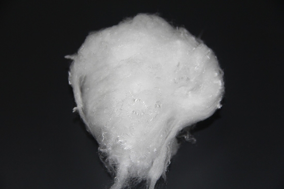 الألياف البيضاء المضادة للبكتيريا PLA Polylactic Acid Fiber Polypropylene Staple Fiber للمنسوجات