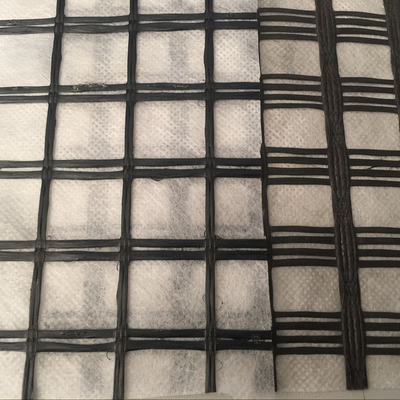 شبكة الألياف الزجاجية Geogrid أو البوليستر Geogrid المكونة من قماش غير منسوج